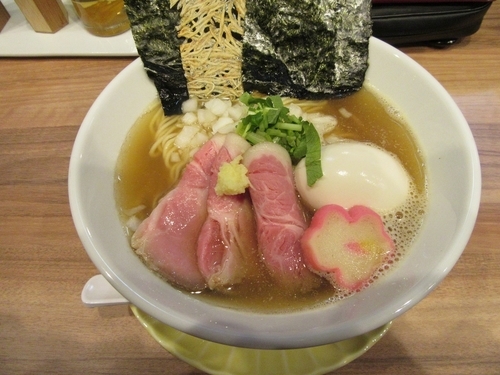 「特製生姜煮干しソバ（９５０円）＋生姜和え玉２００円」@中華ソバ 篤々 TOKU-TOKUの写真