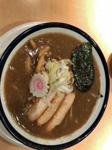 「旨味醤油そば 750円」@つけめん 玉 シャポー船橋店の写真