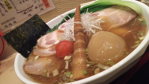 「特製醤油ラーメン」@NOODLES 蕾 RZの写真