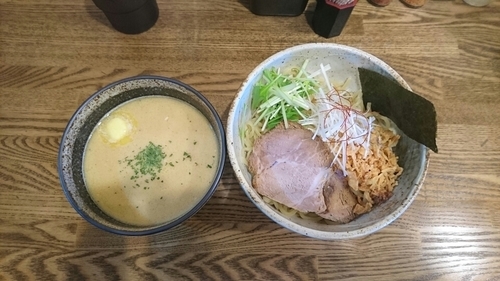 「じゃがバターつけ麺」@らーめん 縁の写真