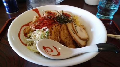 「特製まぜそば」@麺屋 福籠の写真