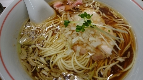 「超ハーフ(超軍鶏と超煮干)￥900」@麺尊 RAGEの写真