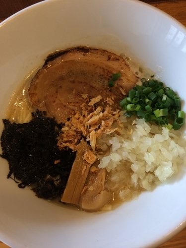 「濃厚鶏白湯そば」@煮干しそば 虎愼の写真