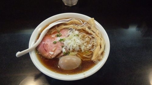 「味玉そば大盛」@麺処 晴の写真