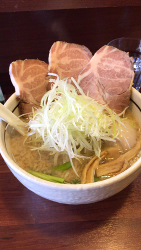 「旬ラーメン（こってり）」@麺屋 旬の写真