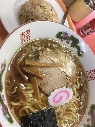 「半チャー定食 700円」@中華軽食 武井の写真