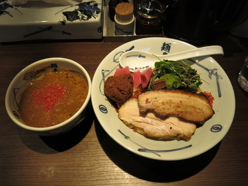 「つけガーナ「二〇一七」：1080円」@麺屋武蔵 浜松町店の写真