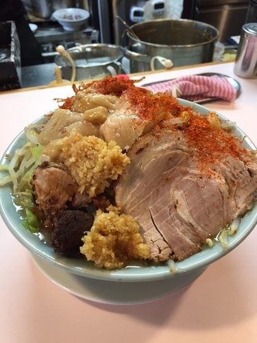 「ＦＡＴ　700円（全マシ）」@成蹊前ラーメン 吉祥寺の写真