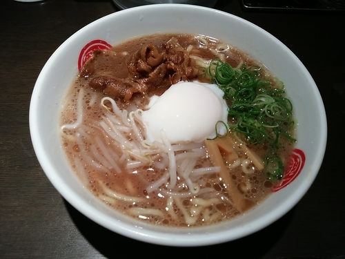 「玉子入りそば」@徳島中華そば 徳福 蒲田店の写真