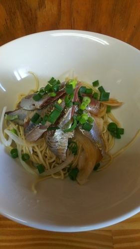 「いわしそば」@中華そば よしかわの写真