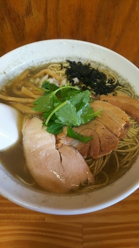 「プレミアム煮干しそば」@中華そば よしかわの写真