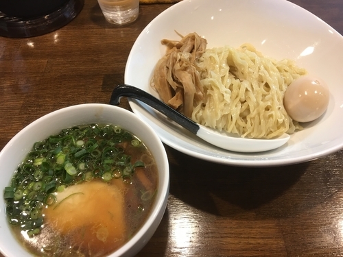 「特製醤油つけ麺 1050円 並盛り」@麺.SUZUKiの写真