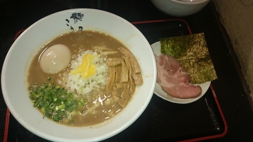 「らーめん」@濃厚宗田つけめん 麺屋縁道の写真