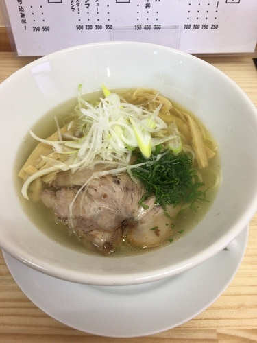 「鶏塩」@麺蔵 あつおの写真