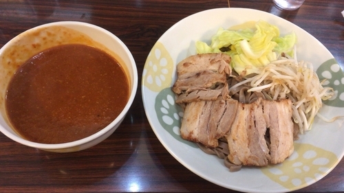 「れんこん麺deつけ麺」@スチームクック むしやの写真
