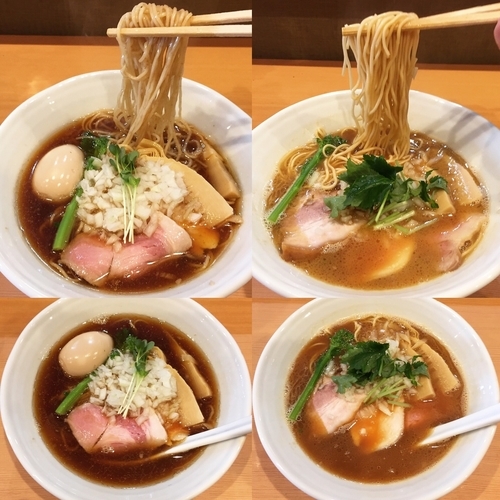 「味玉入り煮干香味蕎麦900円他」@中華蕎麦 はるの写真