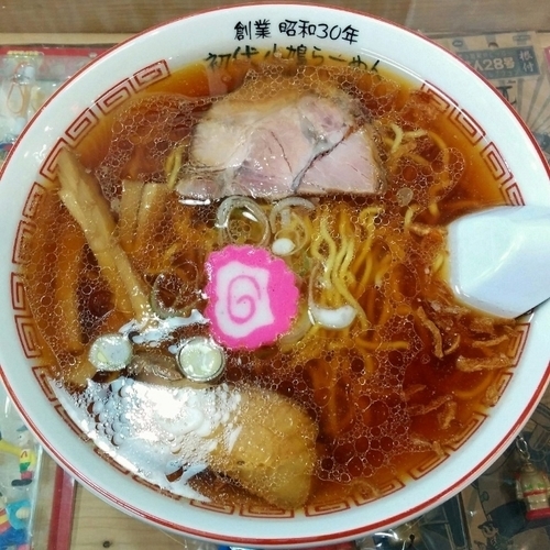 「醤油らーめん」@醤油屋本店 サンピアザ店の写真