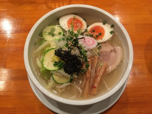 「潮中華そば」@麺や鸞の写真