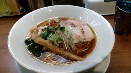 「醤油中華そば(780円)」@usaco noodlesの写真