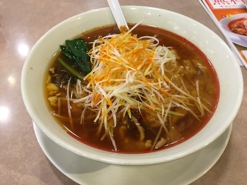「酸辣湯麺」@幸楽苑 千葉中央店の写真