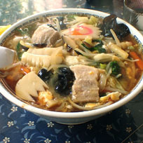 「チャンポンメン890円＋大盛100円」@富久栄楼の写真