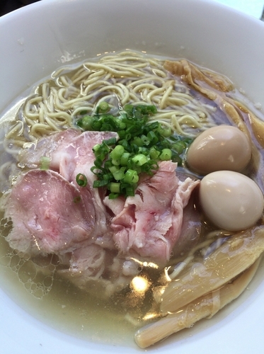 「煮干清湯 塩」@さんじの写真