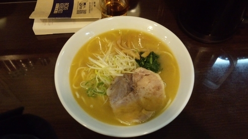 「塩ラーメン大盛」@らーめん紬麦の写真