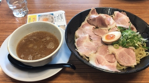 「つけ麺 とんこつ醤油 大盛り」@とがの屋の写真