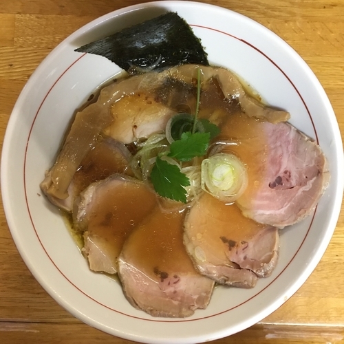 「支那そば 醤油 チャーシュー (900円)」@讃岐ロックの写真
