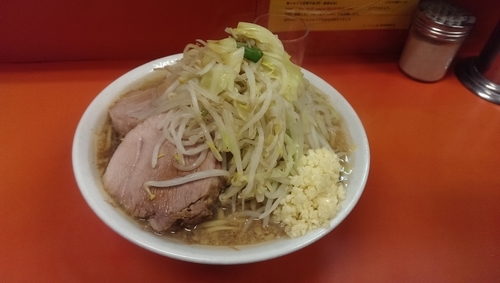 「大ラーメン」@ラーメン二郎 神田神保町店の写真