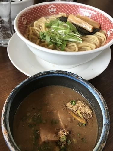 「煮干しつけ麺」@重厚煮干中華そば 大ふく屋の写真