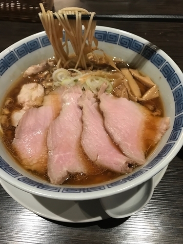 「稲庭中華そば熟成醤油880円」@たなつものSHOKUDOUの写真