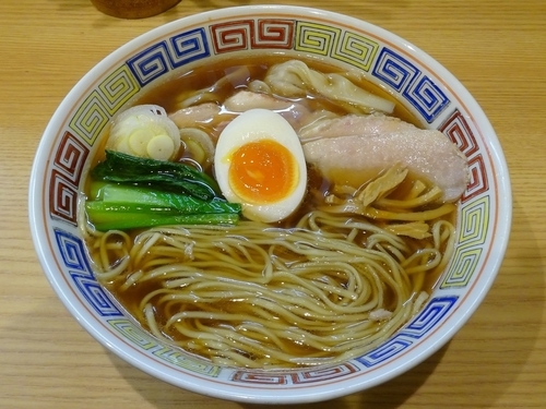 「特製中華そば（1,000円）」@ほっこり中華そば もつけの写真