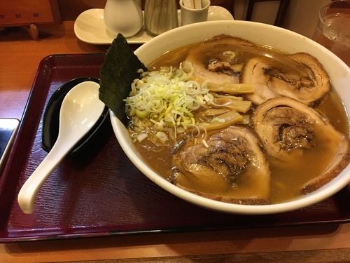「中華麺 大盛 チャーシュー」@めん 和正の写真