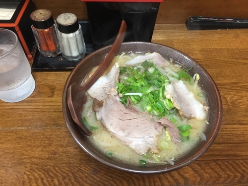 「白味噌ラーメン」@新進亭 一乗寺店の写真