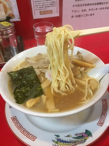 「煮干し中華¥850」@末廣ラーメン本舗 秋田駅前分店の写真