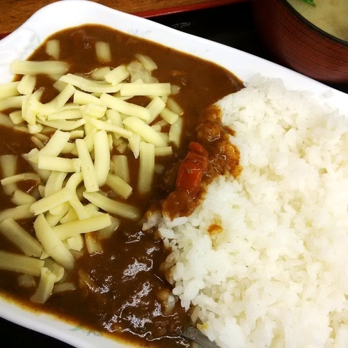 「チーズカレー」@どん亭 牧志店の写真