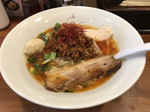 「特濃旨辛福島鶏台湾 950円」@麺処 若武者の写真