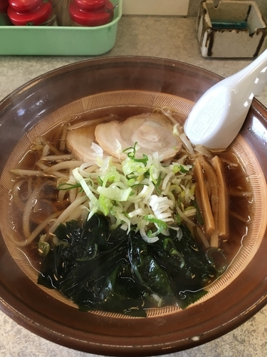 「醤油ラーメン　650円」@あうんの写真