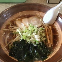 醤油ラーメン　650円