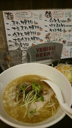 「肉煮干し中華そば＋ジロベジ」@煮干し中華そば 津多屋の写真