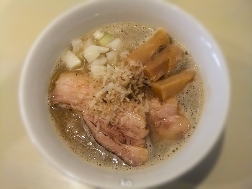 「【限定】煮干しらーめん」@らーめん コッコの写真