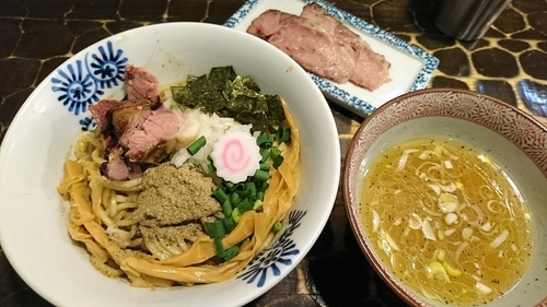 「【限定】煮干油そば」@特級鶏蕎麦 龍介の写真