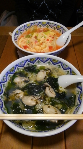 「冬かきラーメン 980円」@中国ラーメン 揚州商人 新松戸店の写真