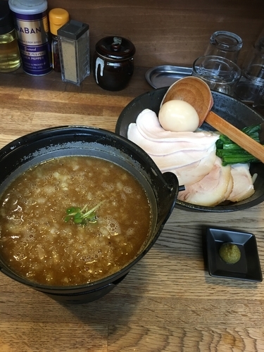 「濃厚鶏白湯つけ麺850円」@麺屋時茂の写真