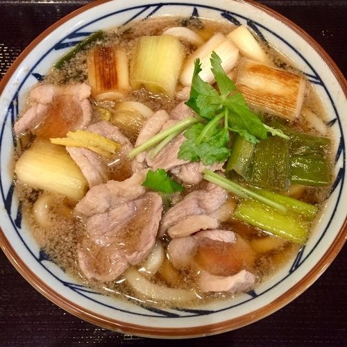 「鴨ねぎうどん￥620半額ｷｬﾝﾍﾟｰﾝで→￥310」@丸亀製麺 鶴ヶ島店の写真