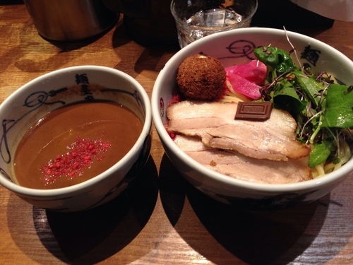 「「限定」つけガーナ」@創始麺屋武蔵の写真