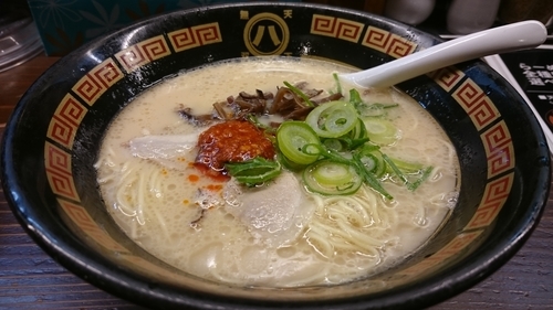 「赤らーめん」@マルハチらーめん 兵庫店の写真