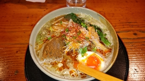 「担々麺(細麺)800円」@らぁ麺 神成の写真