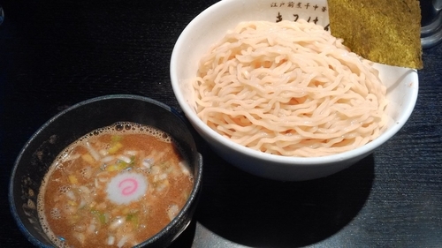 「梅香る煮干つけめん（特盛）」@江戸前煮干中華そば きみはん 五反田店の写真